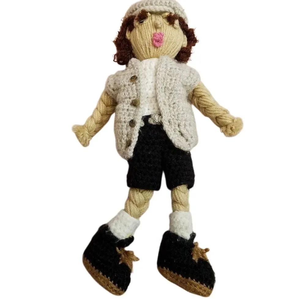 Crochet boy doll 14